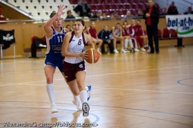 In prim-plan, Natalia Burlakova